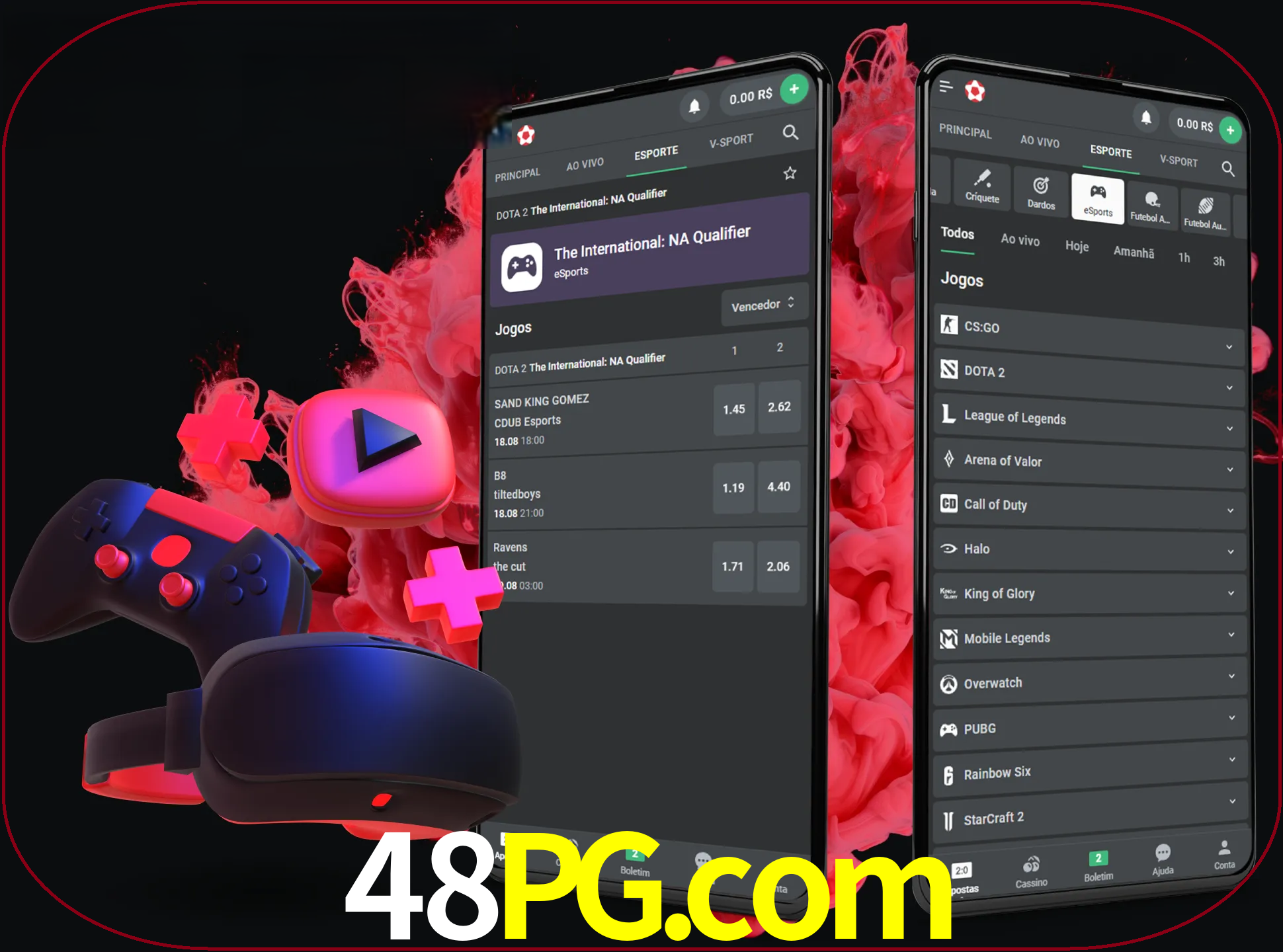 Para ter a aplicação móvel 48pg no seu smartphone, basta descarregar o ficheiro apk e seguir as instruções.