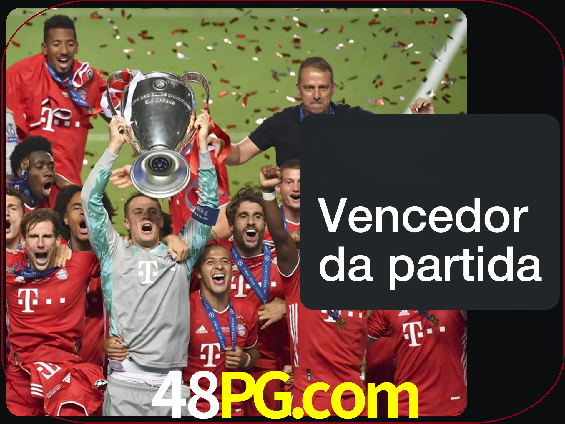 Aposte no vencedor e ganhe uma grande quantia de dinheiro.