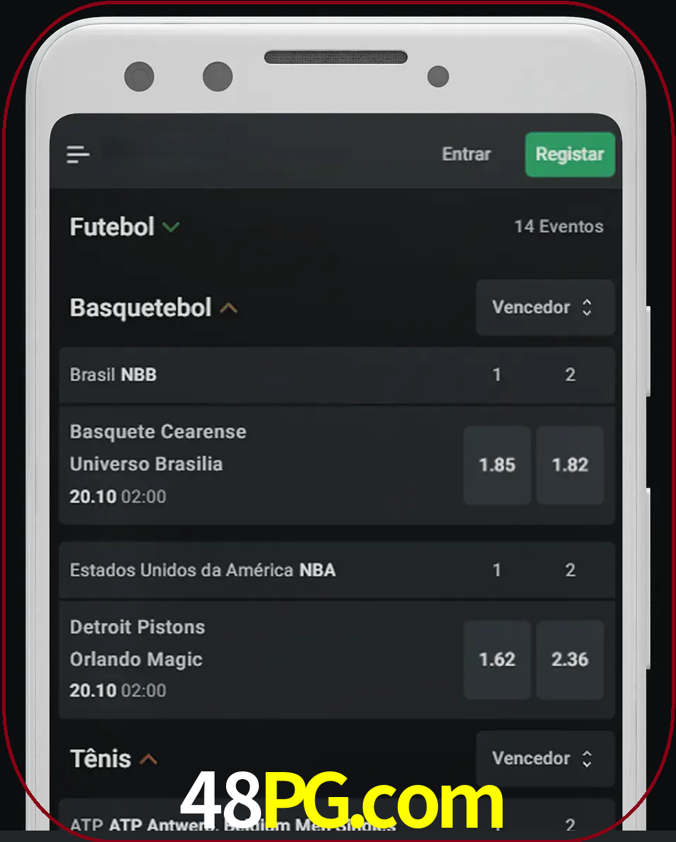 Aposte e assista aos esportes em formato ao vivo.