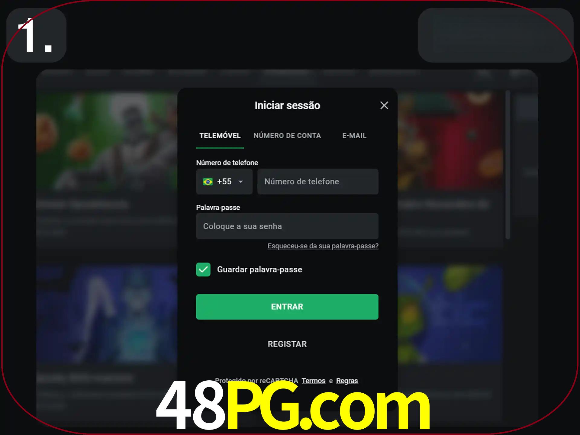 Acesse o site.