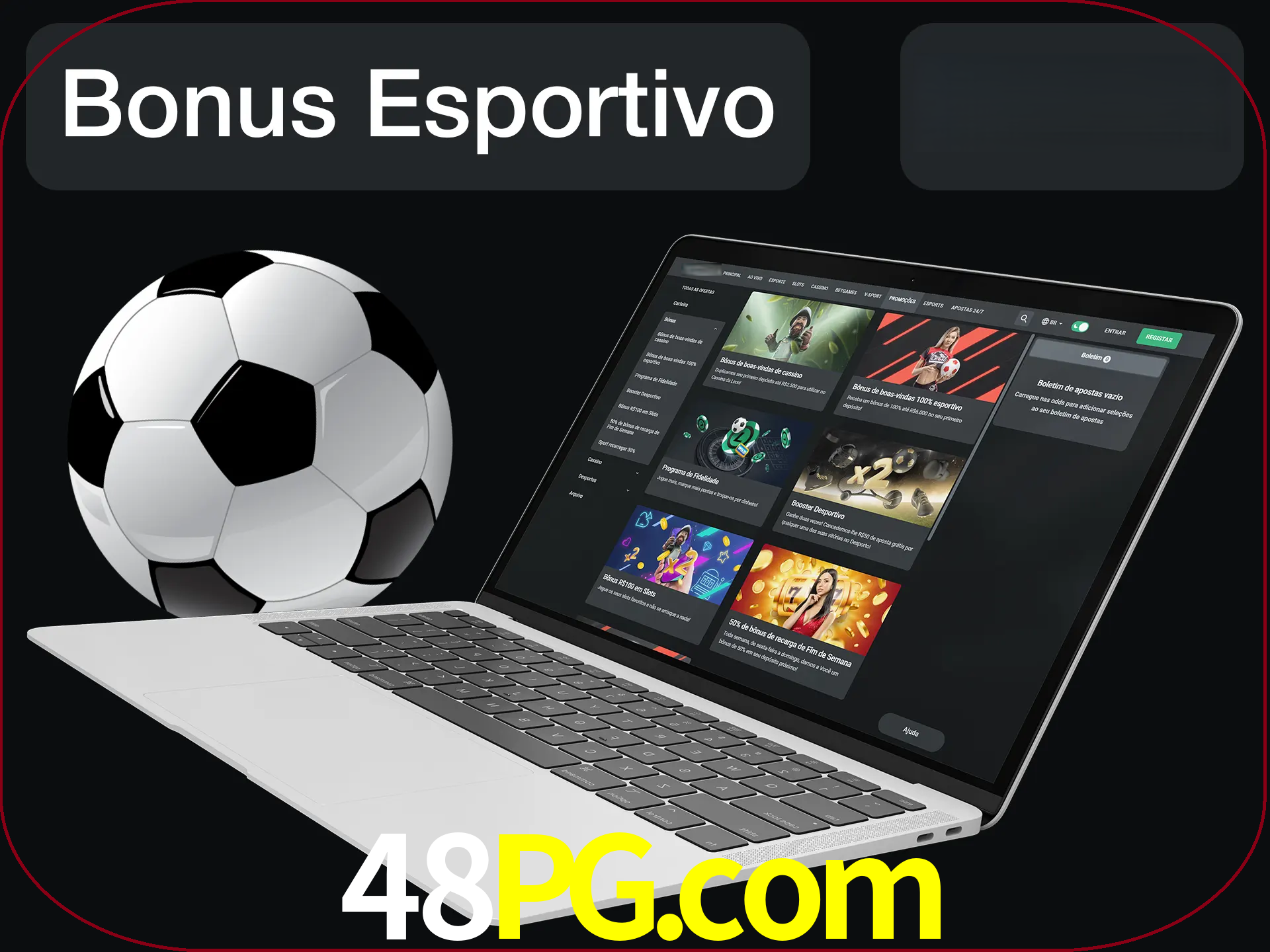 Antes de começar a apostar, use o bônus esportivo.